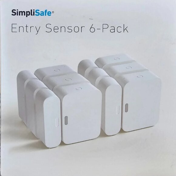 BNIB! 6 PACK SimpliSafe Home Security LATEST Gen3 Window/Door Entry Sensor ES3 - Picture 1 of 1